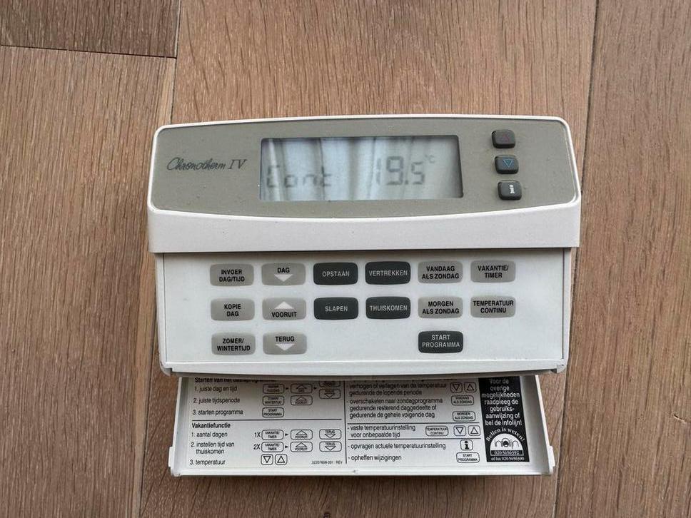 Honeywell Chronoterm IV thermostaat, Ophalen of Verzenden, Gebruikt