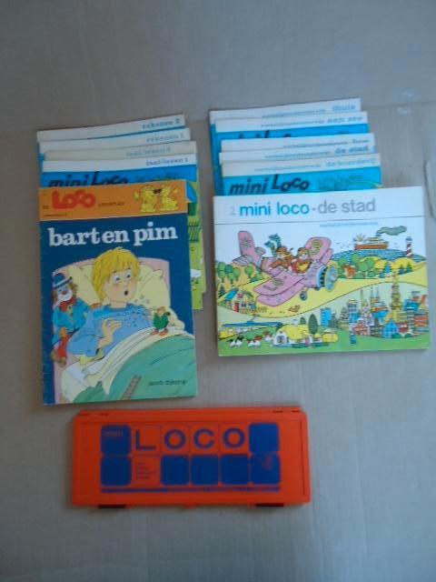 Mini Loco basisdoos met 11 boekjes, taal, rekenen, Kinderen en Baby's, Speelgoed | Educatief en Creatief, Ophalen of Verzenden