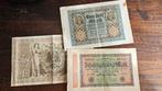 Historische Duitse bankbiljetten, Postzegels en Munten, Ophalen of Verzenden, Duitsland, Los biljet