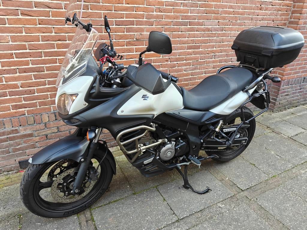 Suzuki V-Strom 650 ABS–2012 model –veel opties–nieuwe banden, Motoren, Motoren | Suzuki, Particulier, Toermotor, ABS