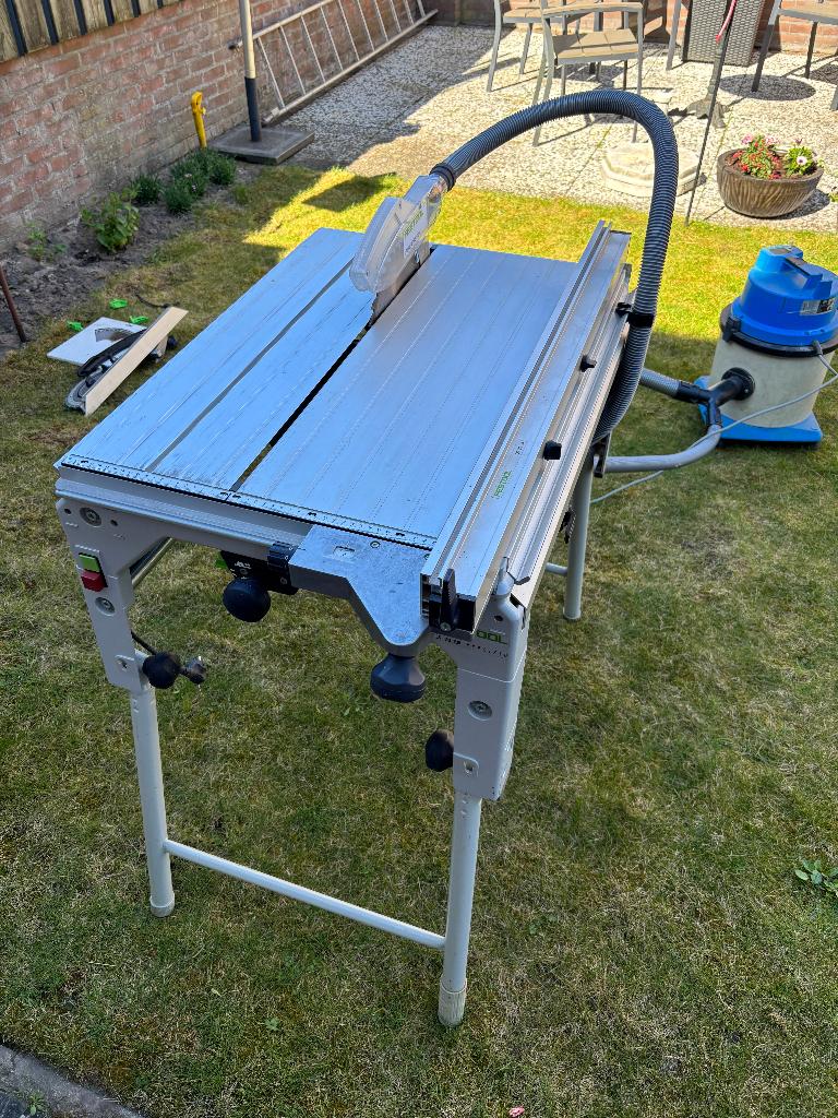 Festool CS-70 EB Precisio zaagmachine, Ophalen, Cirkelzaag, Zo goed als nieuw, 30 tot 70 mm