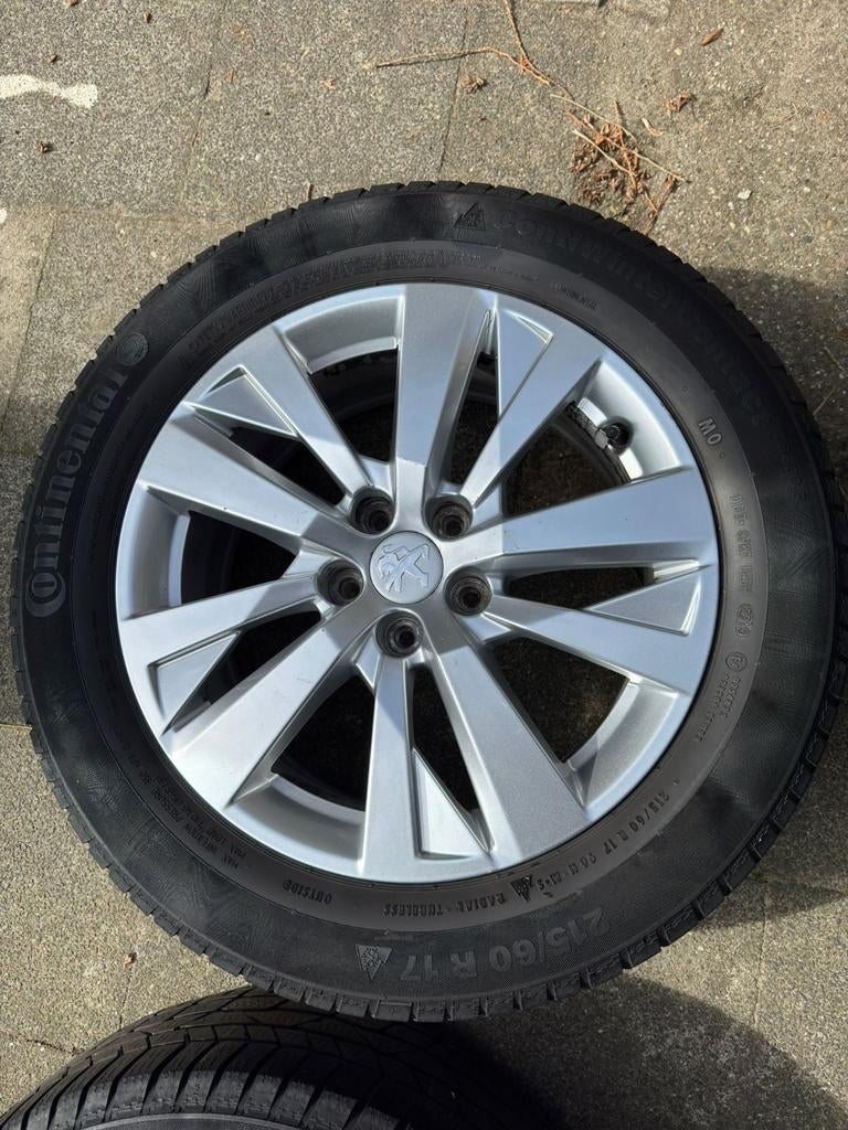 Mooie velgen 17inch 5x108mm Naafmaat: 65,1 mm, Auto-onderdelen, Banden en Velgen, Ophalen, Gebruikt, Velg(en), 17 inch