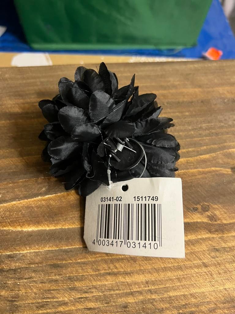 Zwarte bloem haarklem nieuw, Kleding | Dames, Ophalen, Nieuw, Carnaval