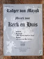 Klavarskribo Rutger van Mazijk - Paas liederen - boek 14, Muziek en Instrumenten, Bladmuziek, Ophalen of Verzenden, Gebruikt, Religie en Gospel