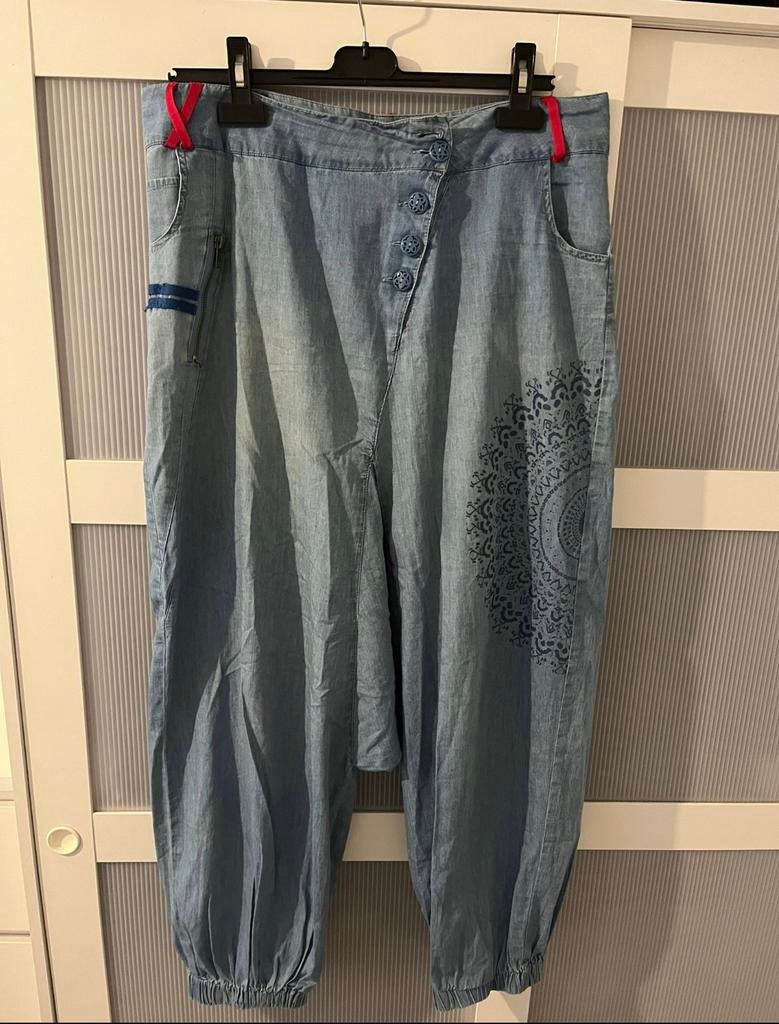 Dames jeans harembroek maat L Coline, Kleding | Dames, Broeken en Pantalons, Maat 38/40 (M), Blauw, Ophalen of Verzenden, Zo goed als nieuw