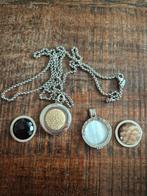 Quoins/ Mi Moneda ketting, Ophalen of Verzenden, Zo goed als nieuw, Zilver, Overige materialen