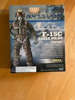 Elite Force Aviator F-15C Eagle Pilot actiefiguur met doos, Ophalen of Verzenden, Gebruikt