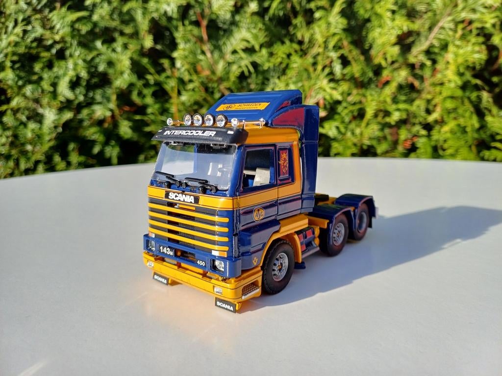 Tekno Scania 143M ASG met certificaat, Ophalen of Verzenden, Zo goed als nieuw, Bus of Vrachtwagen, Tekno