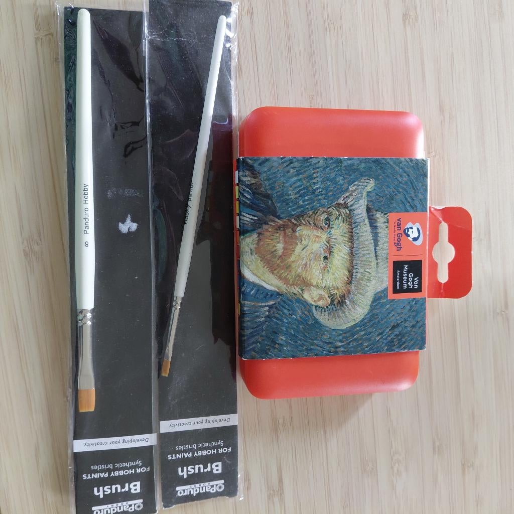 Van Gogh watercolour pocketbox, Hobby en Vrije tijd, Schilderen, Ophalen of Verzenden, Nieuw, Waterverf