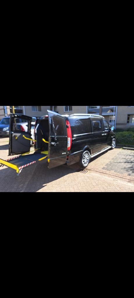Mercedes-Benz Vito rolstoelbus met lift 5 zitplaatsen, Auto's, Bestelauto's, 2095 kg, Achterwielaandrijving, Particulier, Euro 4