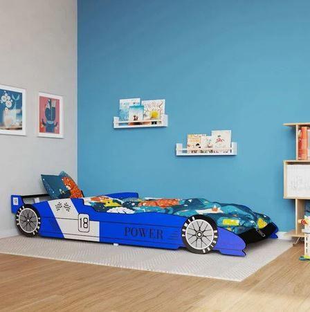 Kinderbed autobed F1 Formule 1 bed raceauto GRATIS BEZORGD!, Kinderen en Baby's, Kinderkamer | Bedden, 85 tot 100 cm, Verzenden
