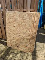 OSB platen - 6x 122 bij 80 cm ongebruikt vloerplaat hout, Doe-het-zelf en Verbouw, Platen en Panelen, Ophalen, Hout