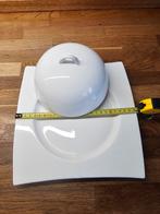 2 Maxwell & Williams White Basics serveerschalen, Gebruikt, Ophalen of Verzenden, Schaal of Schalen, Effen