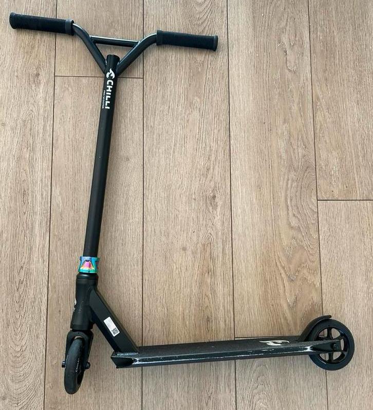Chilli pro scooter stuntstep voor skatepark tiener/volwassen, Fietsen en Brommers, Steps, Zo goed als nieuw, Gewone step, Ophalen