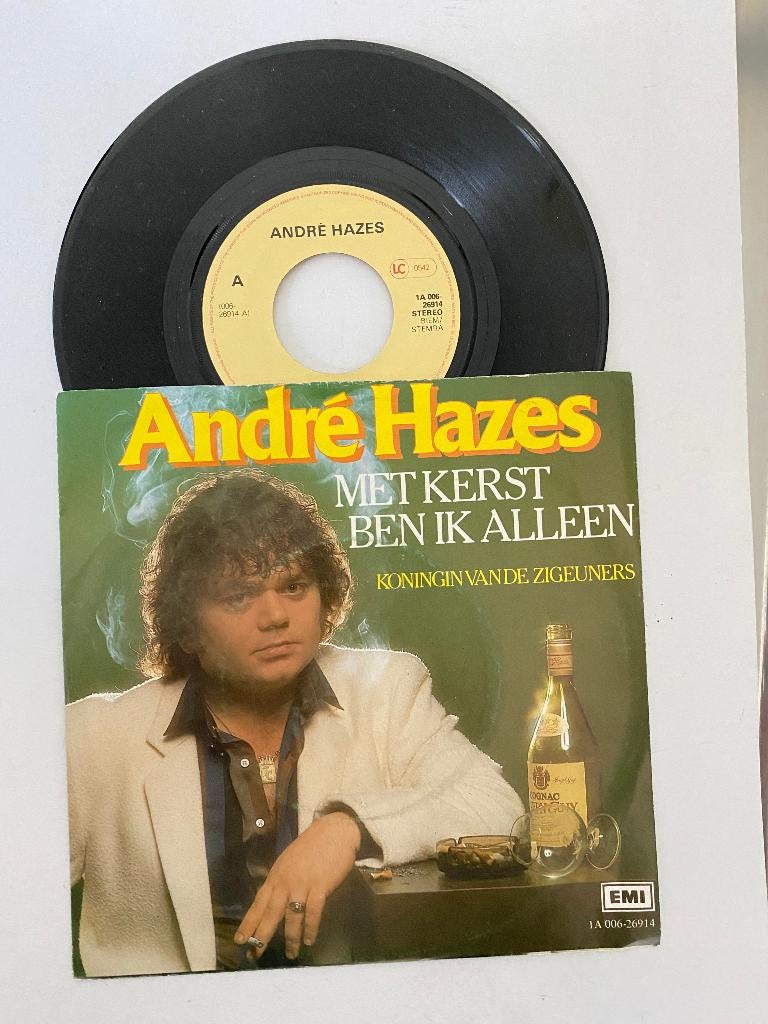 André Hazes ‎– Met Kerst Ben Ik Alleen(1982), Cd's en Dvd's, 7 inch, Zo goed als nieuw, Nederlandstalig, Single