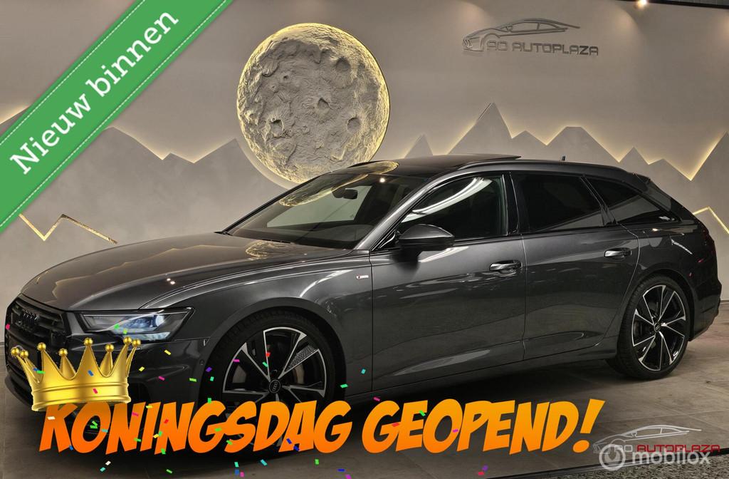 Audi A6 Avant 50 TFSI e quattro 3x S-line Panorama/RS Seats/, Auto's, Audi, 77 km/l, Zwart, 4 cilinders, 1984 cc