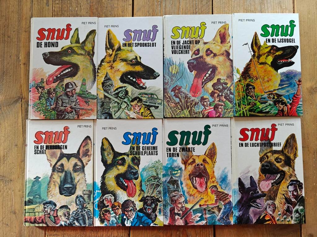 8 Delen van Snuf de Hond., Boeken, Ophalen of Verzenden, Zo goed als nieuw