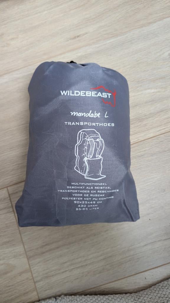 Wildebeast Mandabe L Transporthoes / Regenhoes Rugzak, Ophalen of Verzenden, Nieuw