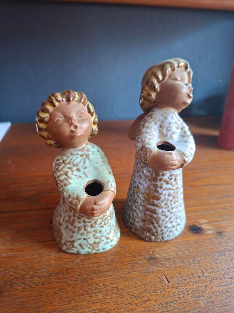 Engeltjes. In het rondjes kan een kaarsje, Ophalen of Verzenden, Overige materialen, Minder dan 25 cm