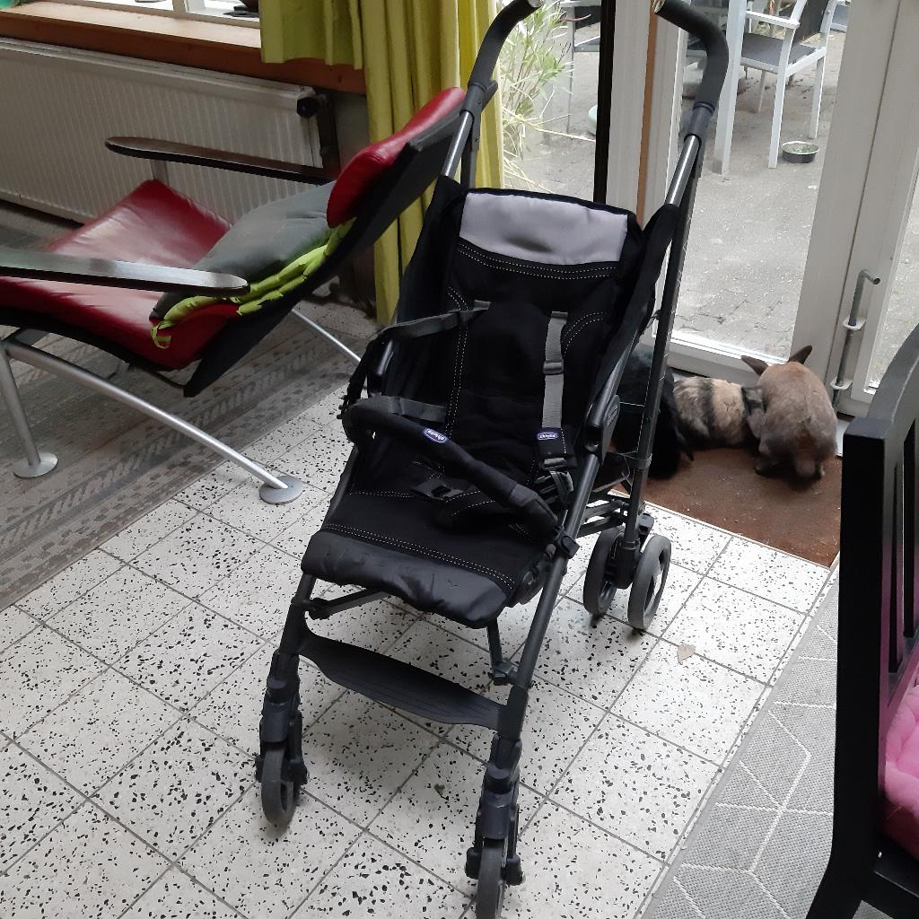Chicco kinderwandelwagen, Kinderen en Baby's, Kinderwagens en Combinaties, Gebruikt, Verstelbare duwstang, Ophalen, Kinderwagen