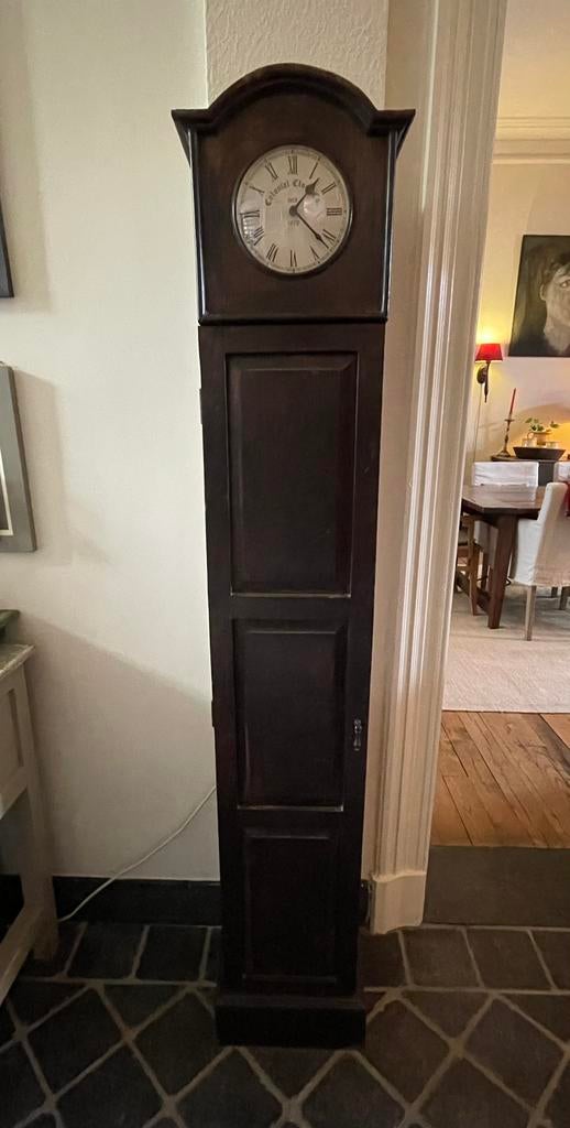 Mooie klassieke staande klok (antieklook), Ophalen, Zo goed als nieuw, Analoog, Staande klok