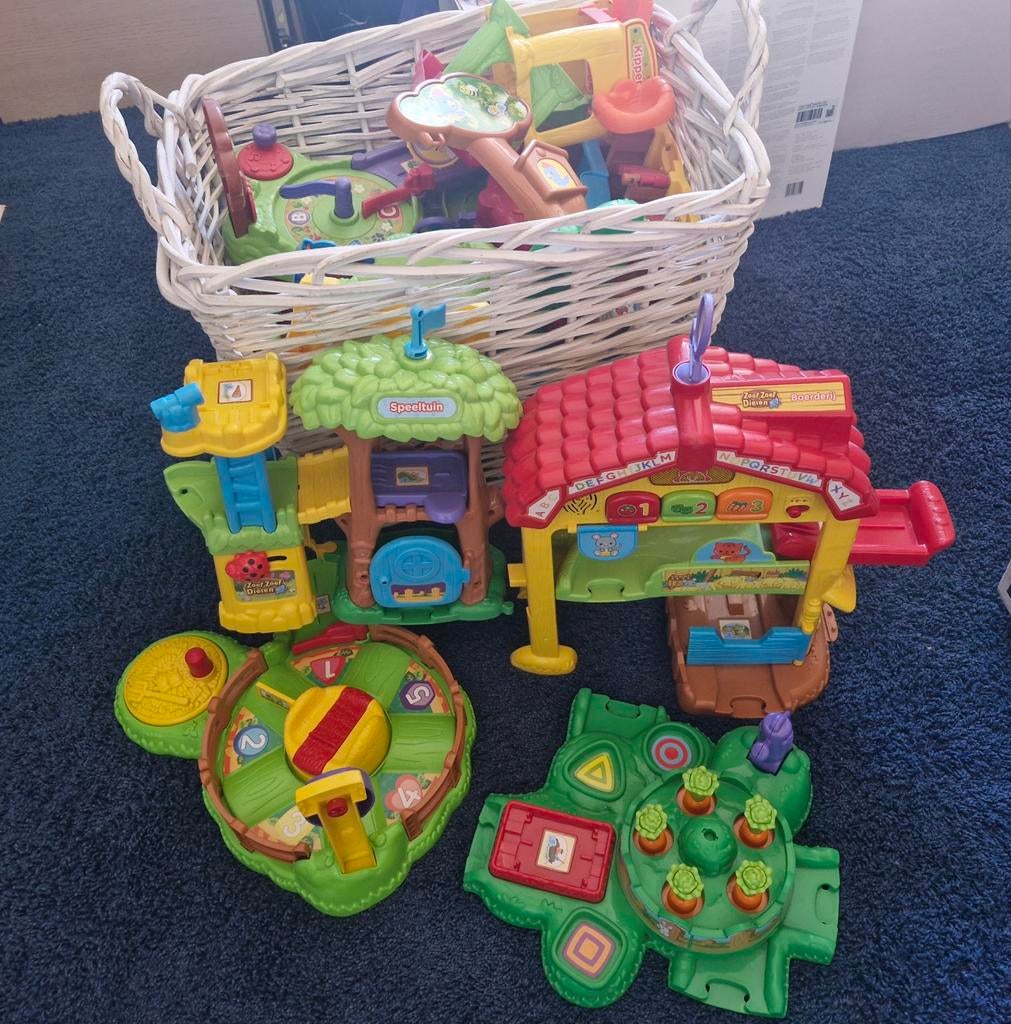 Grote partij VTech Zoef Zoef Dieren met licht en geluid, Ophalen
