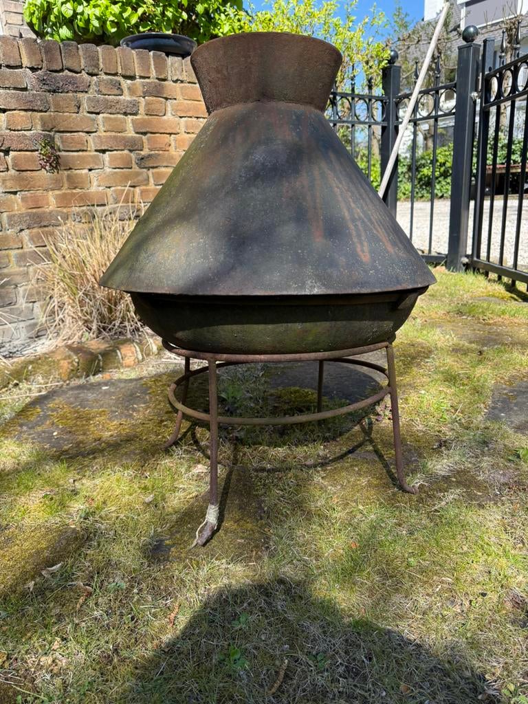 Gietijzeren vuurkkorf sale!, Ophalen, Zo goed als nieuw