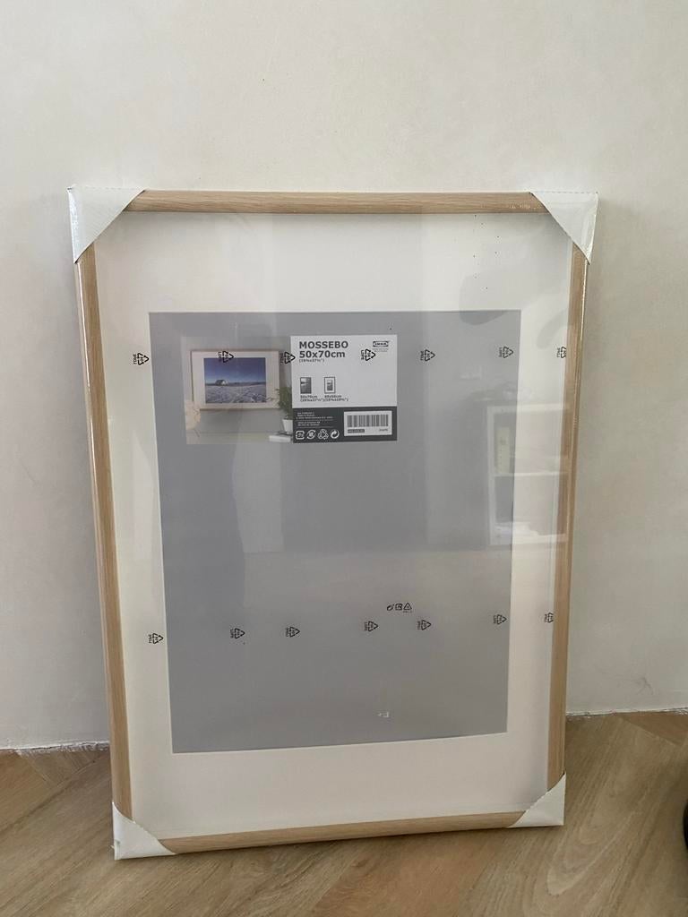 IKEA Mossebo fotolijst 50x70 cm - Nieuw in verpakking, Huis en Inrichting, Woonaccessoires | Lijsten, Minder dan 50 cm, 50 tot 75 cm