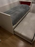 Ikea uitschuifbed! MOET NU WEG, 90 cm, Eenpersoons, Wit, Ophalen of Verzenden