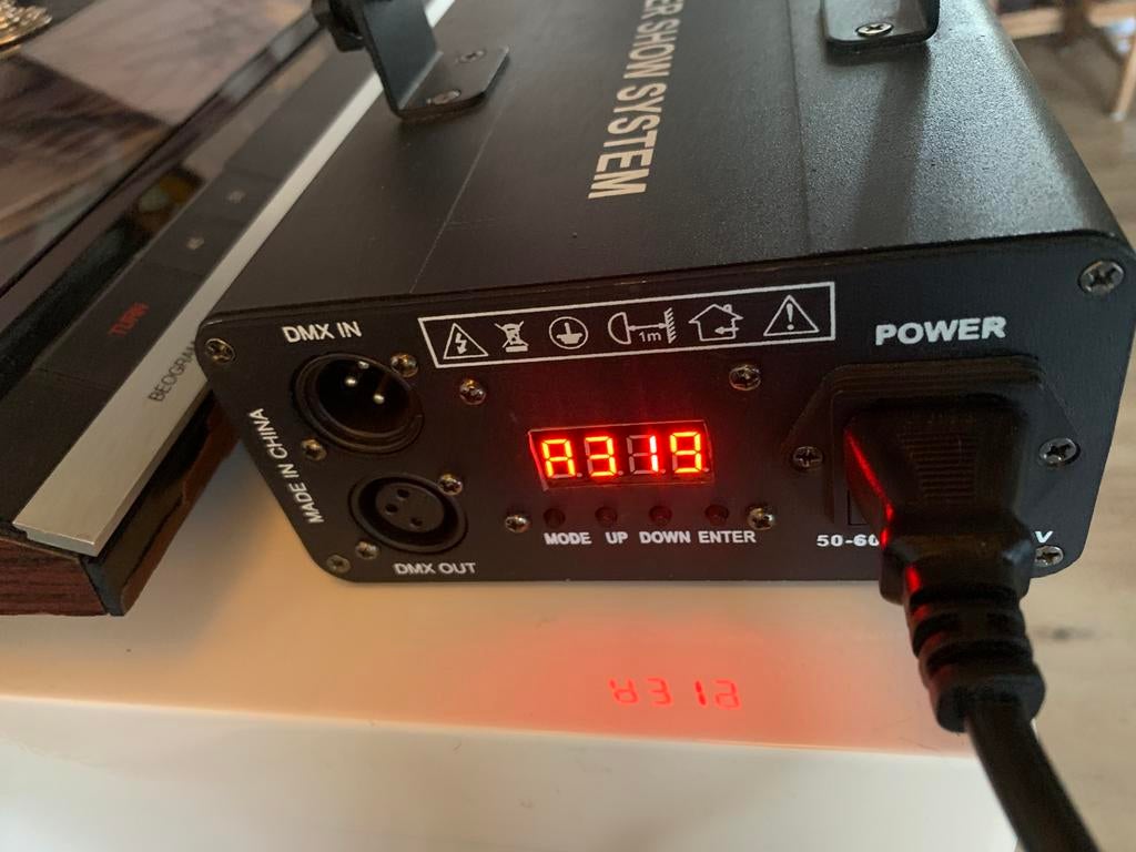 Laser show system nieuw, Verzenden, Zo goed als nieuw