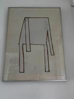 Klaas Gubbels Litho - Ingelijst (1989), Ophalen