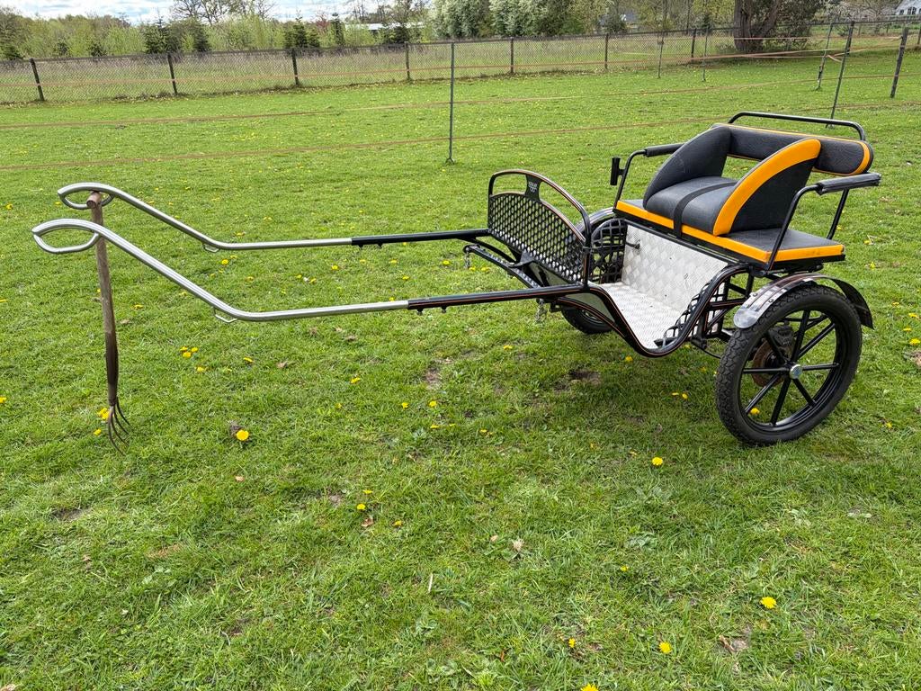 Kraay sulky 19inch luchtgeveerd. Shet, A of kleine B, Overige typen