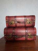 Twee opbergkisten in kofferstijl, Minder dan 50 cm, 50 tot 100 cm, Nieuw, Ophalen of Verzenden