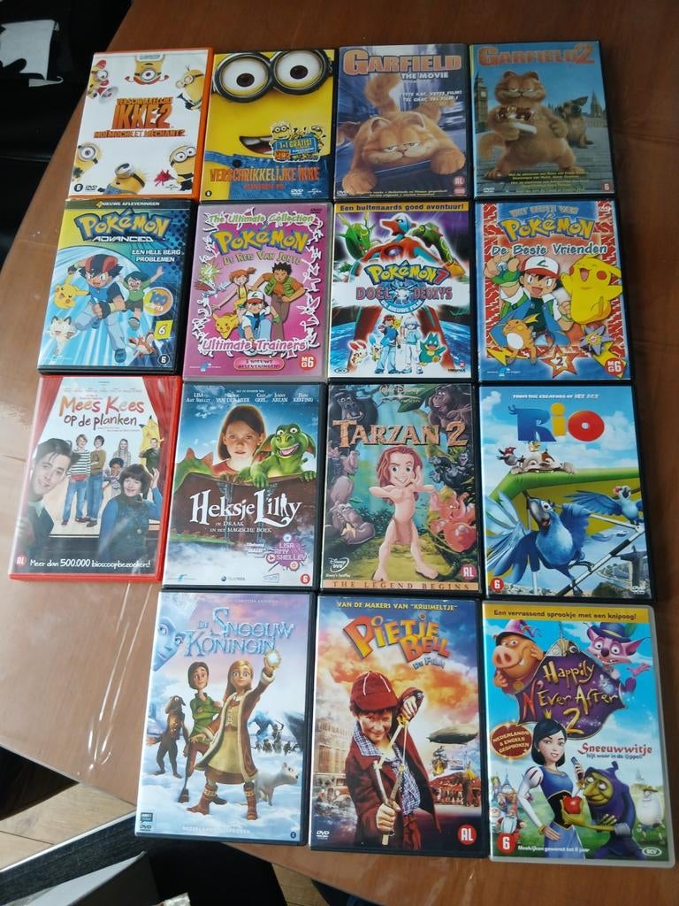 Kinder dvd's, Gebruikt, Tekenfilm, Alle leeftijden, Ophalen of Verzenden