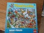 That's life puzzel,  ontbreken 2 stukjes, Ophalen, 500 t/m 1500 stukjes, Zo goed als nieuw