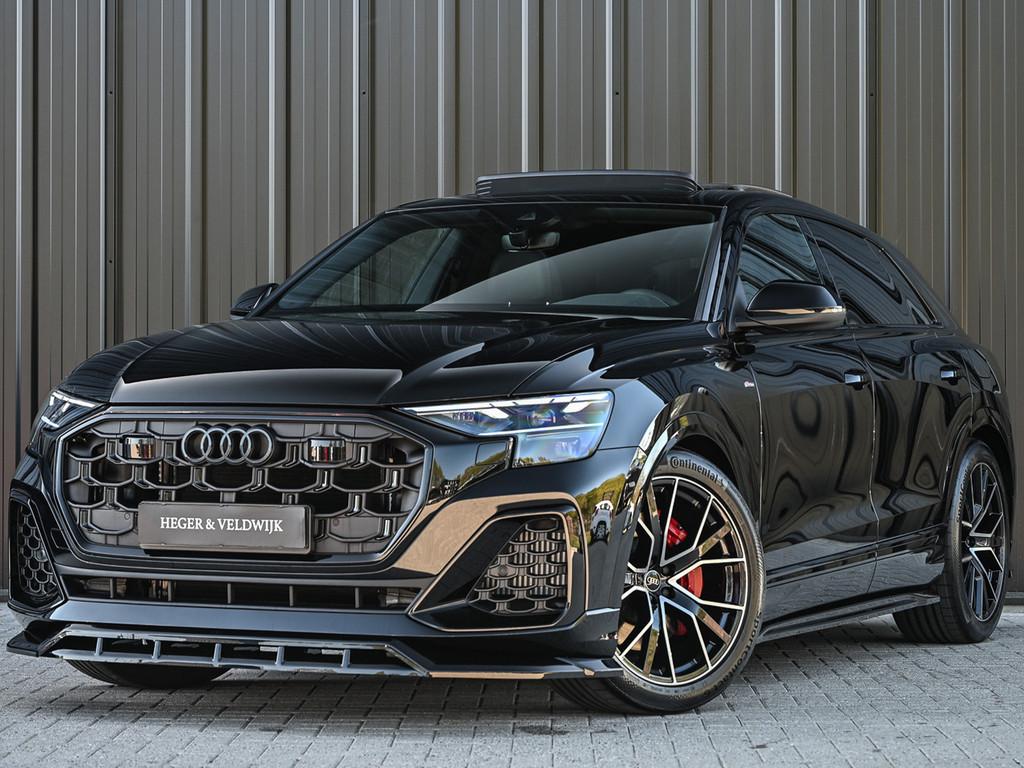 Audi Q8 55 TFSI e quattro Pro Line S | Styling pack | Panora, Auto's, Audi, Automaat, Gebruikt, Zwart, 2995 cc