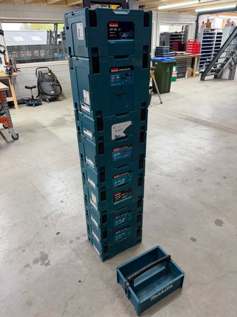 Te koop diverse Mbox Makita, Ophalen, Zo goed als nieuw