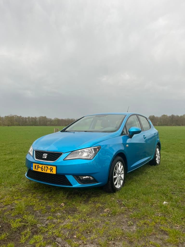 Seat Ibiza 1.0 TSI 70KW 5DRS 2016 Blauw, Voorwielaandrijving, 40 €/maand, Origineel Nederlands, Handgeschakeld