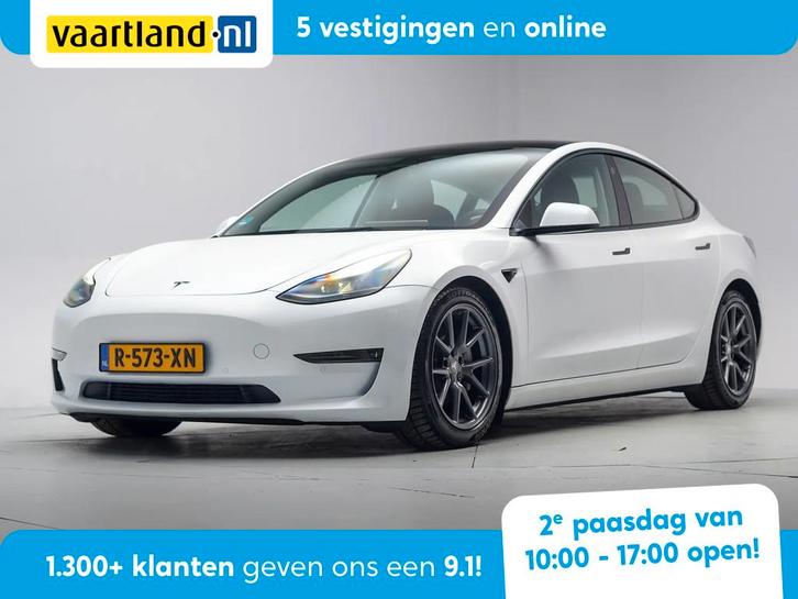 Tesla Model 3 Long Range AWD 75 kWh [ Panorama Leder Autopil, Auto's, Tesla, Bedrijf, Te koop, Model 3, ABS, Achteruitrijcamera