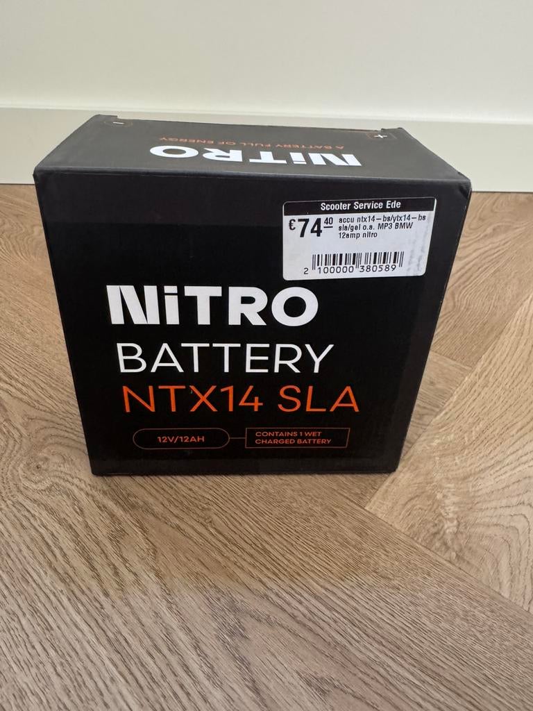 NTX14 SLA accu - 12v / 12AH - motoraccu / scooteraccu, Ophalen