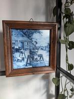 Mosa Holland tegel J.C. van Hunnik klompenmaker, Antiek en Kunst, Antiek | Wandborden en Tegels, Verzenden