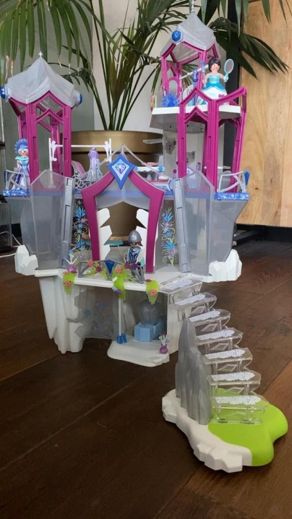 Playmobil magic ijspaleis 9469, Kinderen en Baby's, Speelgoed | Playmobil, Ophalen of Verzenden, Zo goed als nieuw, Complete set