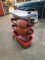 Verrijdbare gereedschapswagen met 3 lagen, Ophalen of Verzenden, Gebruikt