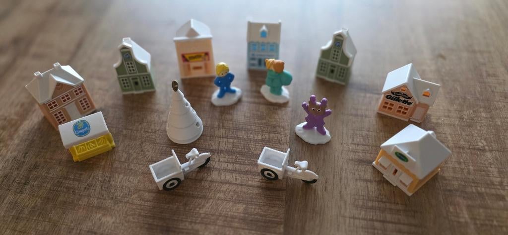 Kersthuisjes / set ah, Ophalen of Verzenden, Zo goed als nieuw