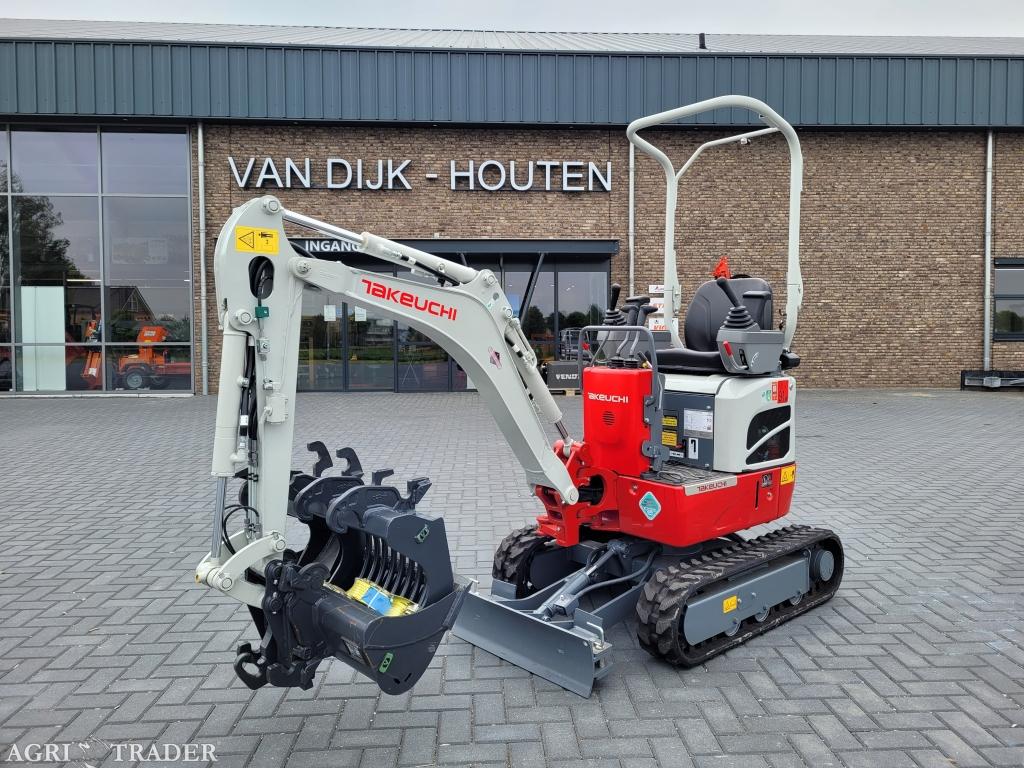 Takeuchi tb-210 minigraver, Info@vandijkhouten.nl, Ophalen of Verzenden, Lmb van Dijk Houten, Graafmachine