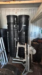 Stortkokers 10 stuks en ophanging en lier, Ophalen, Afvoer, Pvc, 6 meter of meer