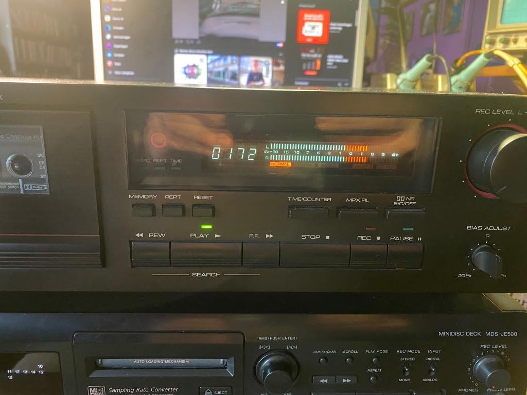 Rotel RD960BX cassettedeck, Overige merken, -, -, Enkel