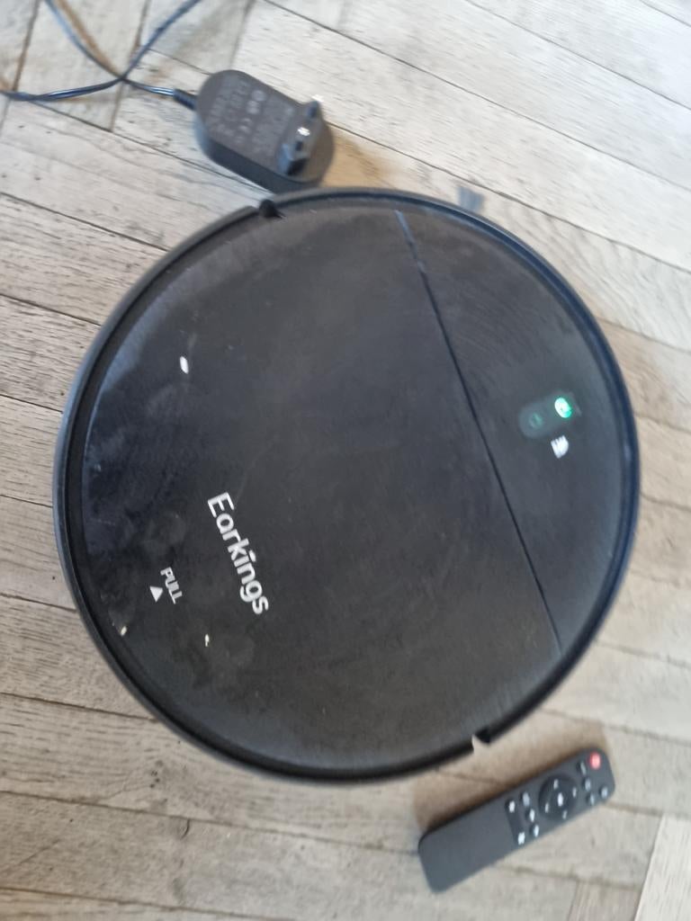 Earkins robotstofzuiger, Ophalen of Verzenden, Gebruikt, Reservoir, Robotstofzuiger