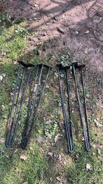 Hairpin tafel poten 96cm, Ophalen, Zo goed als nieuw, Rechthoekig, 50 tot 100 cm