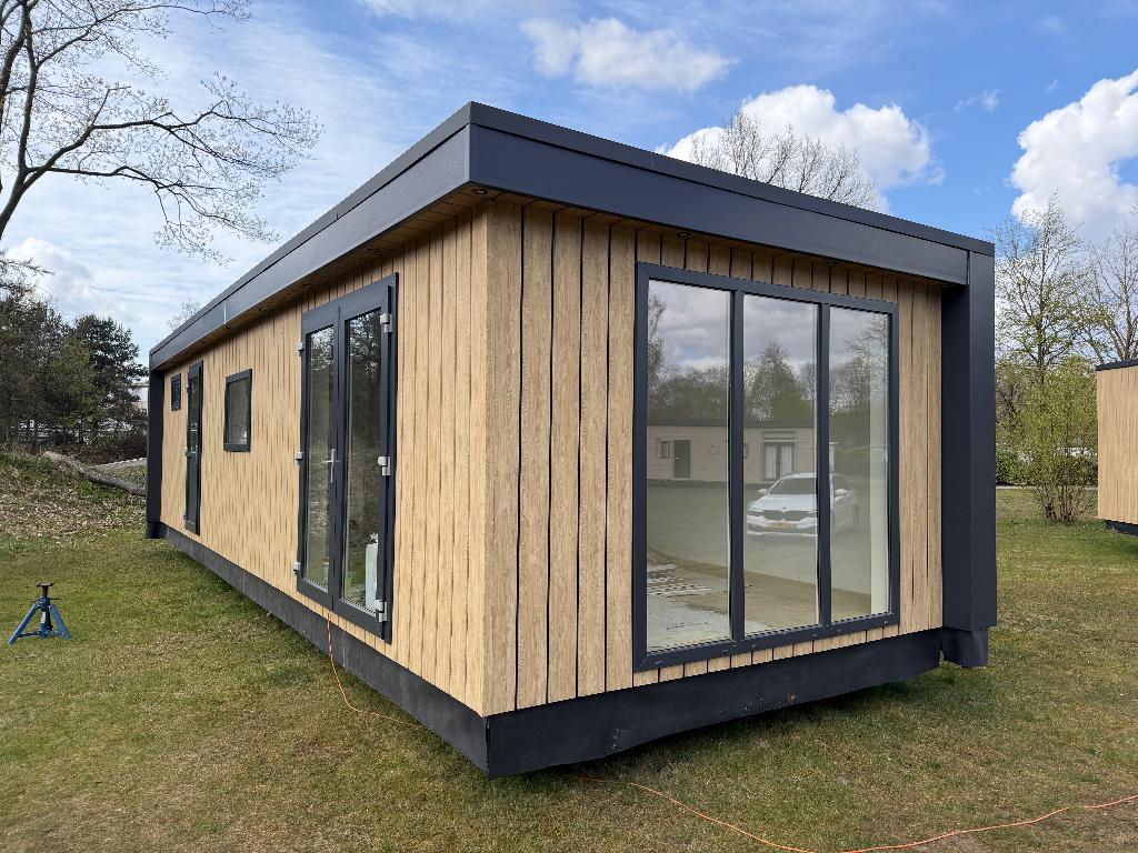 MODERNE GASLOZE MANTELZORG CHALETS NIEUW UIT VOORRAAD !, Tot en met 4